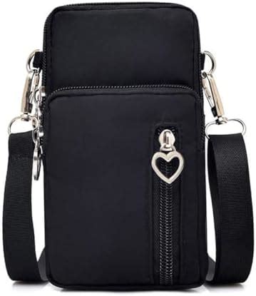 SYGA Mobile Phone Bag Women's Crossbody Black Bag Mini Small Bag To Put ...