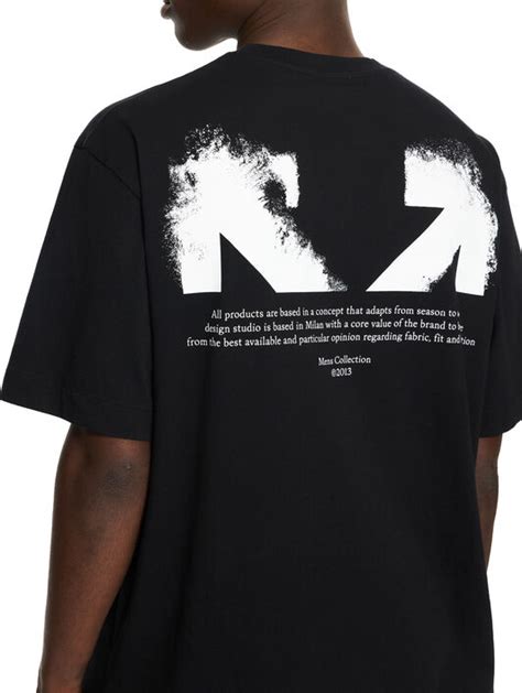 Half Arrow Skate T-shirt in BLACK for Men | Off-White™