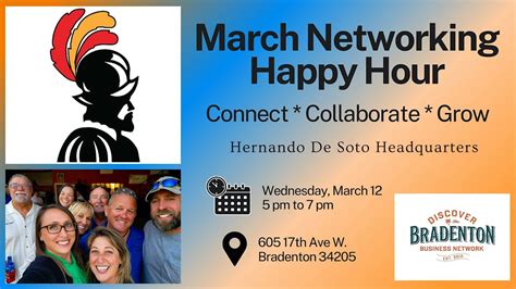 Discover Bradenton March Networking Event - Hernando De Soto ...