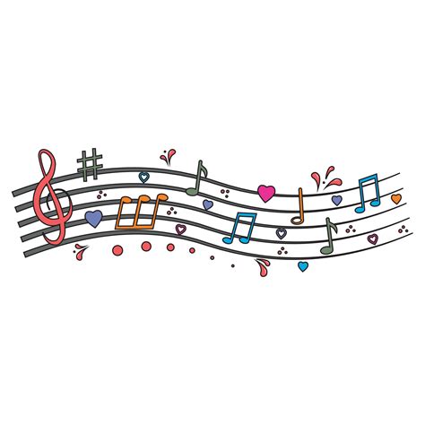 Music Notes Vector Art 的图像结果