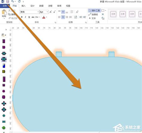Microsoft Office Visio如何设置背景颜色？Microsoft Office Visio设置背景颜色的方法步骤 - 番茄系统家园