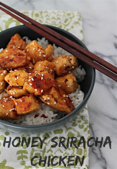 Honey Sriracha Chicken - Cooking With Books