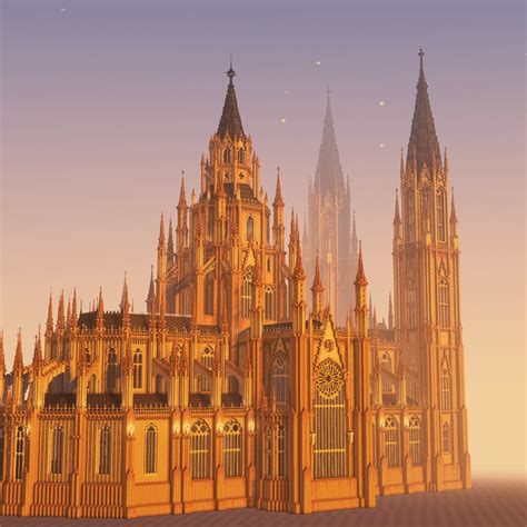 Image result for Large Minecraft Cathedral Tutorial