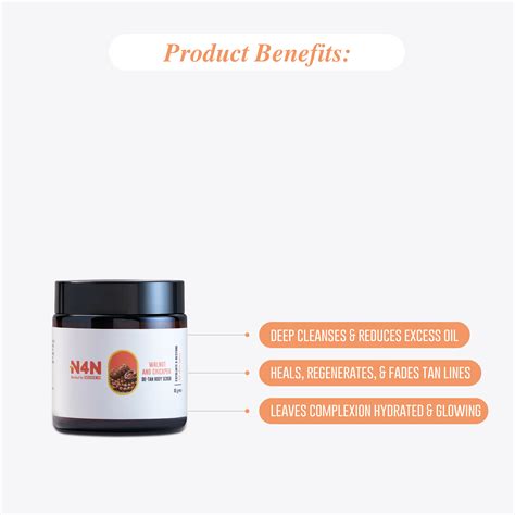 Detan Body Scrub for Tan Removal & Bright Skin – Nature4Nature