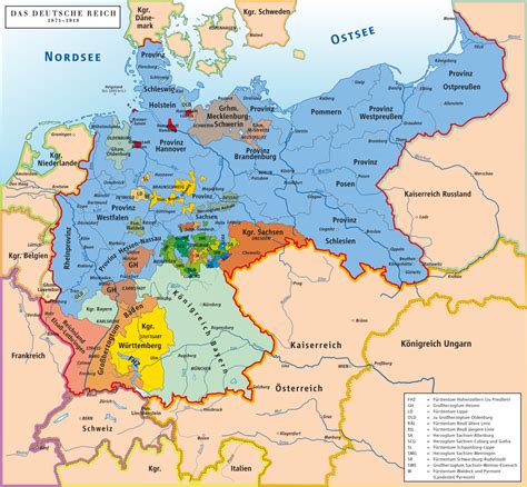 Germany Map 1914