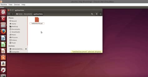 How to Run Python Program in Ubuntu 的图像结果