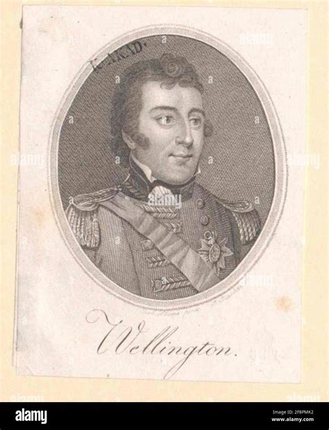 Wellington, Arthur Wellesley Duke of Stock Photo - Alamy