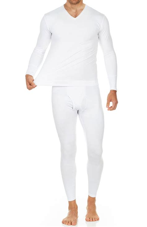 Snapklik.com : Thermajohn Long Johns Thermal Underwear For Men V Neck ...