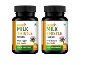 DR. VITASTA Milk Thistle, Liver Detox Formula for Healthy Liver for ...