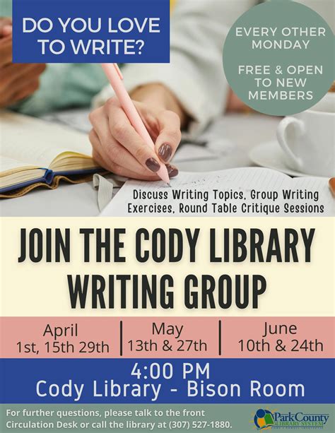 Cody Library Writing Group - Cody Journal