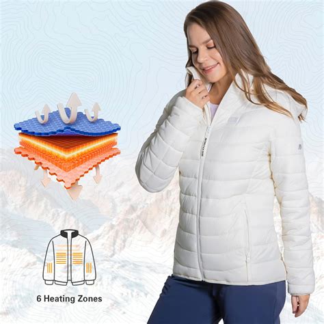 Buy Heated Jacket, ANTARCTICA GEAR Lightweight Heating Jackets with 12V ...