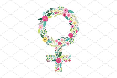 Female Gender Symbol Art