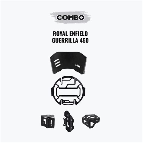 Jb Racing Royal Enfield Guerrilla 450 Combo Accessories | Bandidos ...