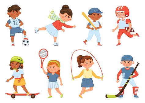 School Sports Activities Cartoon 的图像结果
