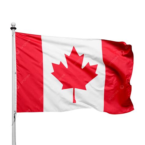 Canada Flag On Isolated Background, Canada, Flag Canada PNG Transparent ...