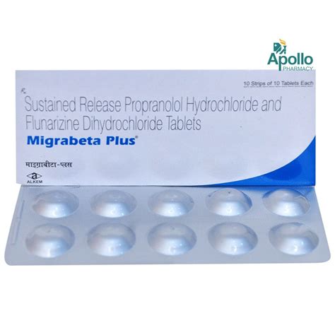 Migrabeta Plus Tablet 10's Price, Uses, Side Effects, Composition ...