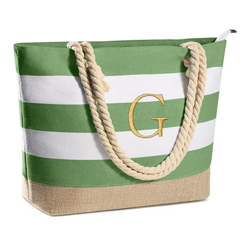 YOOLIFE Beach Bags for Women, Large Beach Tote for Women, Personalized ...