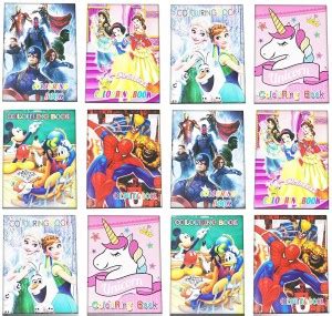 Parteet Colouring book Theme, Scrapbook Kit Price in India - Buy ...