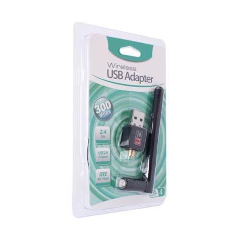 Wireless N adapter sa antenom USB 2.4GHz 2DB 300Mb JWD-U61 - Mob-Shop