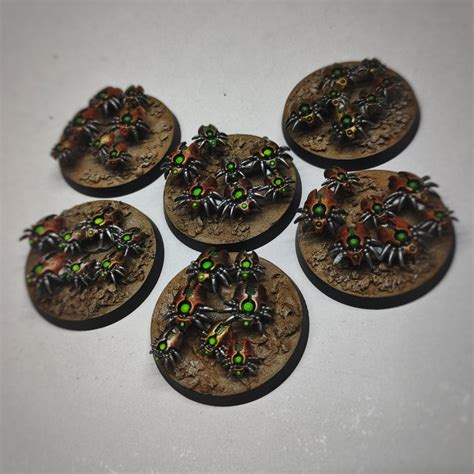 My scarabs are ready! they all look different cause I was experimenting ...