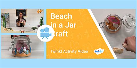 Beach in a Jar Craft | EYFS Holiday Club Activity