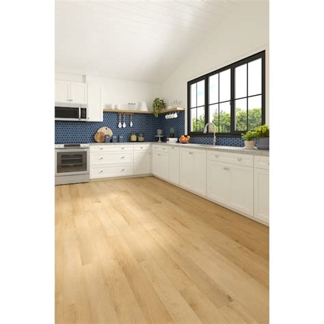 Style Selections Flax Oak Brown 6-mil x 6-in W x 48-in L Waterproof ...