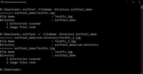Image result for Using ExifTool With
