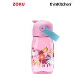 Buy Zoku Pink Unicorn Flip Straw Bottle Online at thinKitchen