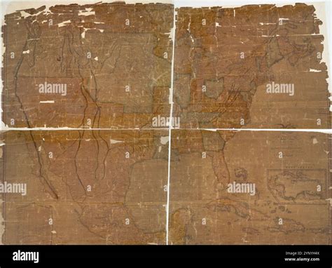 Map of the United States : with the contiguous British & Spanish ...