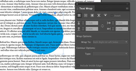 Image result for How to Do Text Wrap in InDesign