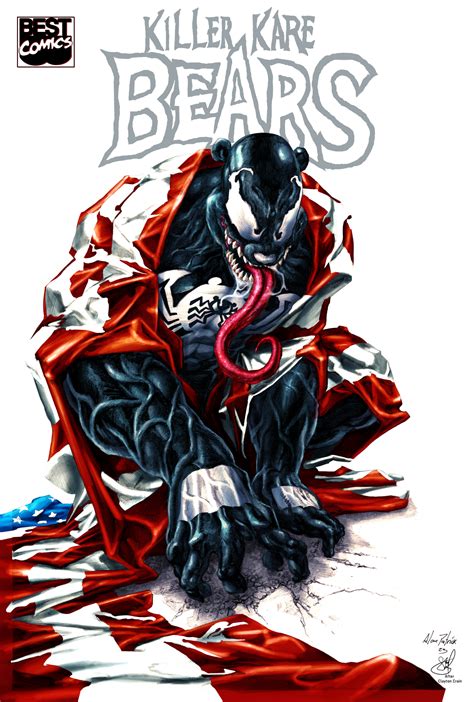ArtStation - Killer kare Bears Clayton Crain's Venom Homage