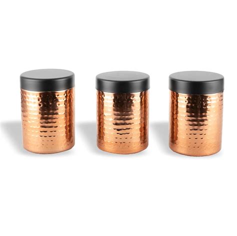 Buy Steelcraft Premium Stainless Steel Mute Canister Copper, Container ...