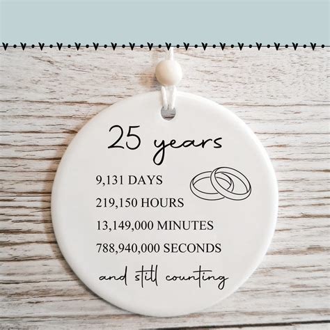 30 Best 25-Year Wedding Anniversary Gifts 2024