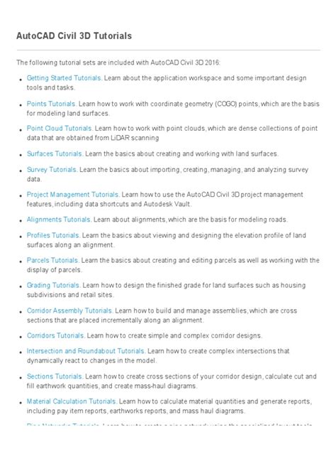 Image result for Civil 3D 2020 Basic Tutorials