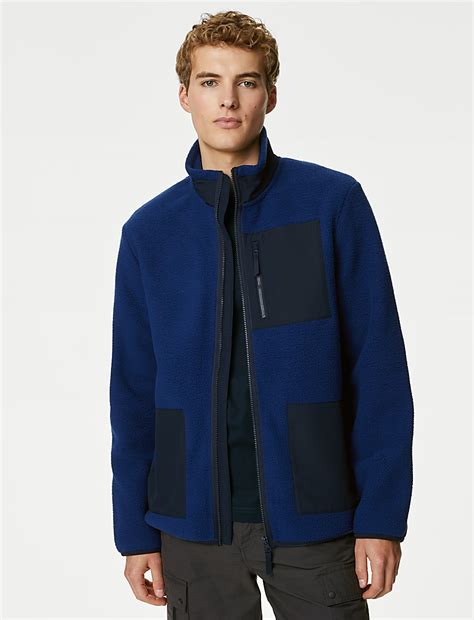 Buy Polar Fleece Zip Up Jacket at Marks & Spencer