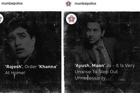 Big B, Rajesh Khanna, Ayushmann, Kajol in Mumbai Police memes for Covid ...