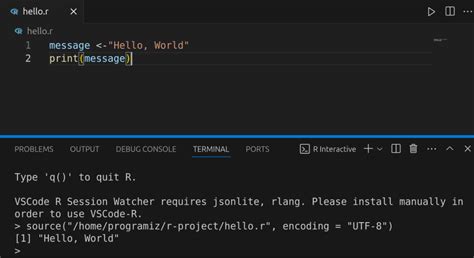 Image result for Write Your First Program in R