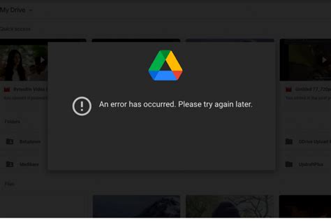 Image result for Google Drive Error