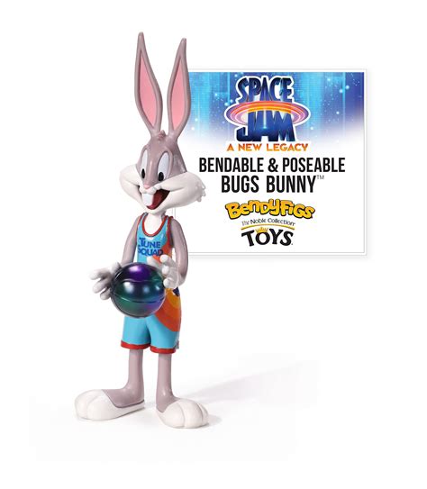 Buy BendyFigs Space Jam Bugs Bunny Action Figure Set, 3 Pieces Online ...