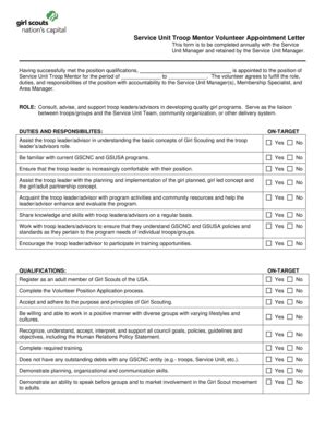 18 Printable appointment letter doc Forms and Templates - Fillable ...