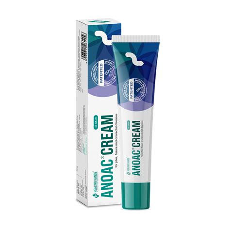 Buy Healing Hands Anoac Cream for Piles, Fissures & Perianal Wounds - 30gm, Patented Based Piles ...