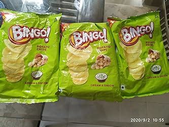 Bingo! Original Style Chilli Sprinkled - Flat Cut Spicy Potato Chips ...