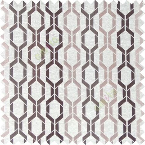 Brown cream color contemporary patterns digital vertical ogee design ...