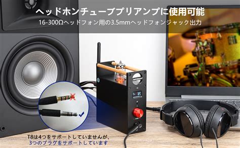 AIYIMA T8 Bluetooth 5.0 TUBE-6N3 Digital Tube preamplifier Headphone ...