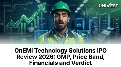 OnEMI Technology Solutions IPO Review 2026: Kissht GMP, Price, Apply or ...