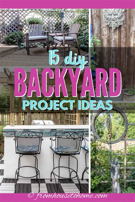 DIY Backyard Ideas (15 Awesome Projects To Build A Better Yard ...