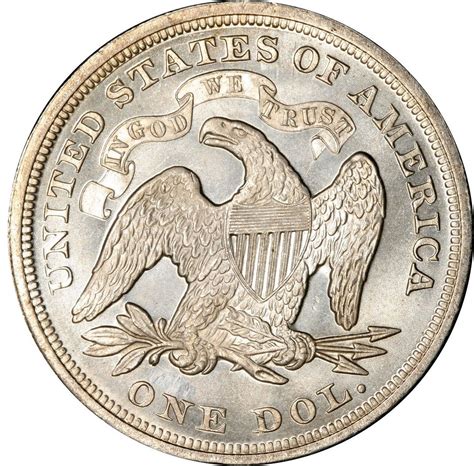 1871 Seated Liberty Silver Dollar Values - Live Pricing | CoinValues.com
