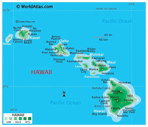 And Map Tahiti Hawaii Location Study Area Top: Map With Islands