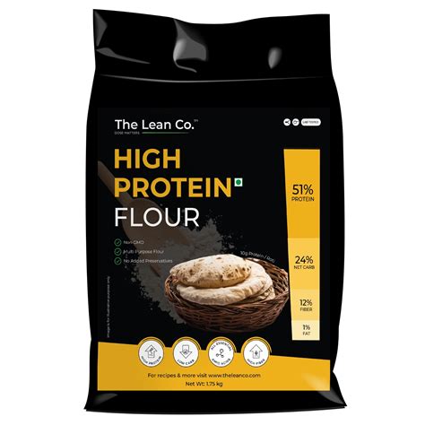 The Lean Co. High Protein Flour (1.75 kg) | 5g Net Carb, 10g Protein ...