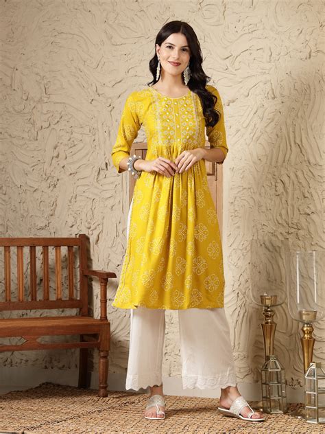 A-Line Kurta for Women at Best Prices – Stylum – stylumin